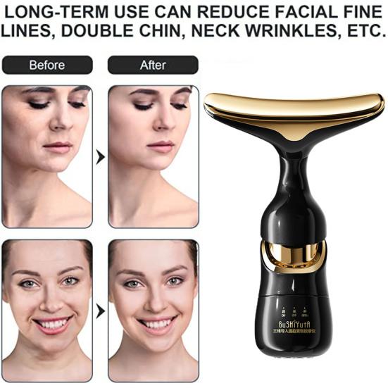3 In 1 Face Massager Neck Facial Eye Massage V-line