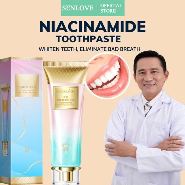 Imported Niacinamide Whitening Toothpaste